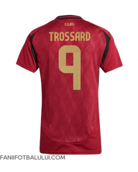 Belgia Leandro Trossard #9 Echipament de Fotbal Replică European 2024 Femei Acasa